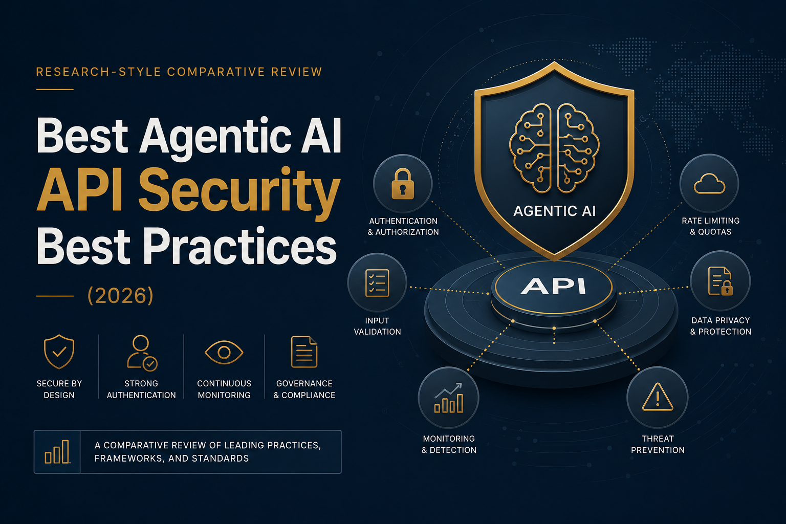 Best Agentic AI API Security Best Practices (2026): A Research-Style Comparative Review